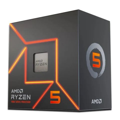 CPU|AMD|Desktop|Ryzen 5|7600|Raphael AM5|3800 MHz|Cores 6|32MB|Socket SAM5|65 Watts|GPU Radeon|BOX|100-100001015BOX