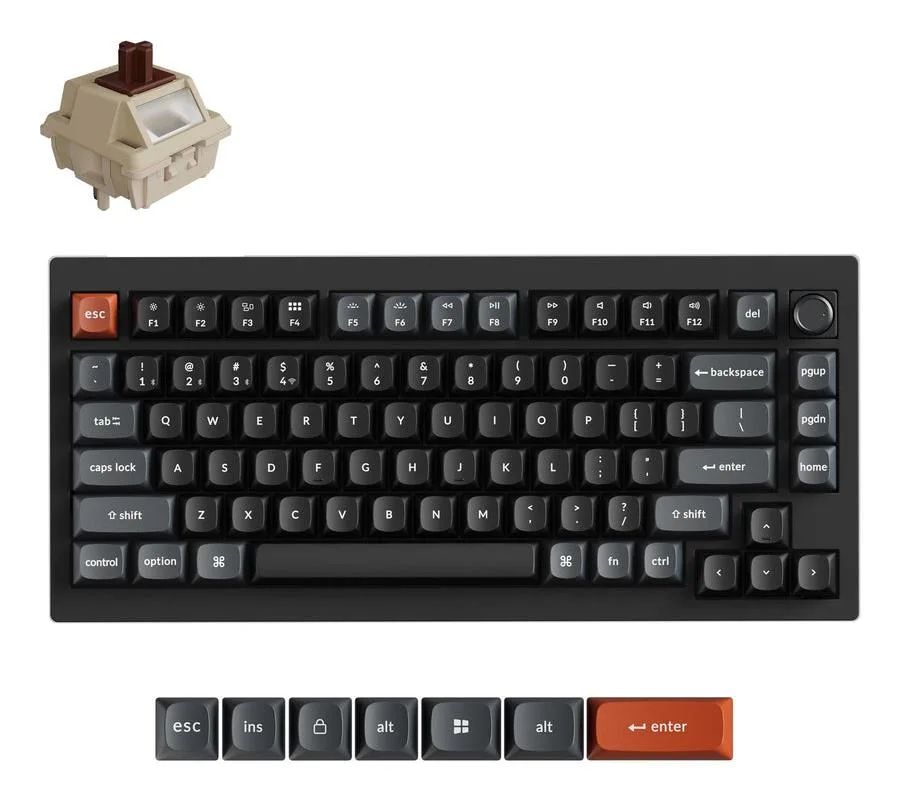 KEYBOARD WRL V1 ULTRA/BLACK V1U-D3 KEYCHRON