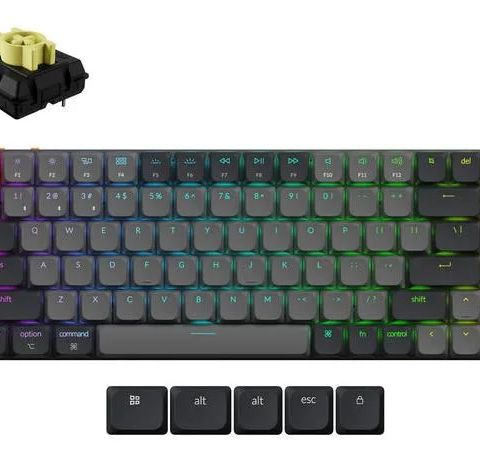 KEYBOARD WRL K3 RGB/BLACK K3X-B4 KEYCHRON