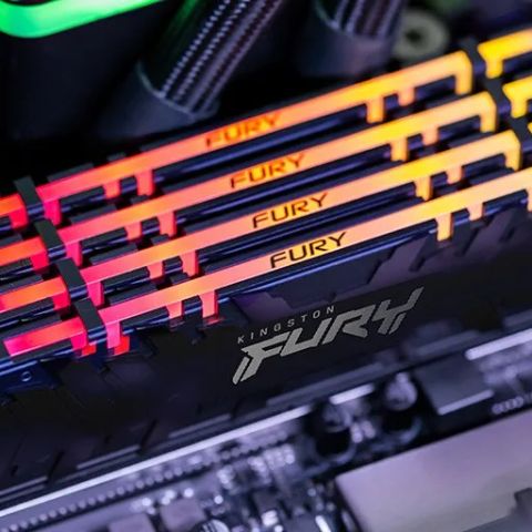 Kingston Technology FURY 16GB 4266MT/s DDR4 CL19 DIMM (Kit of 2) Renegade RGB