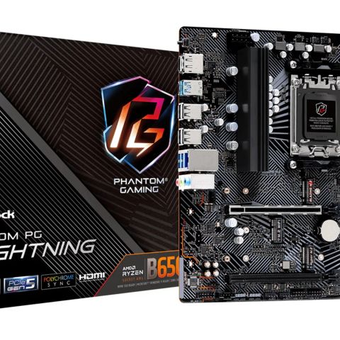 Mainboard|ASROCK|AMD B650|SAM5|Micro-ATX|Memory DDR5|Memory slots 4|1xPCI-Express 3.0 16x|1xPCI-Express 4.0 16x|3xM.2|1xHDMI|1xDisplayPort|4xUSB 2.0|3xUSB 3.2|1xUSB-C|1xRJ45|3xAudio port|B650MPGLIGHTNING