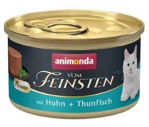 ANIMONDA Vom Feinsten Mousse Chicken and Tuna - wet cat food - 85 g