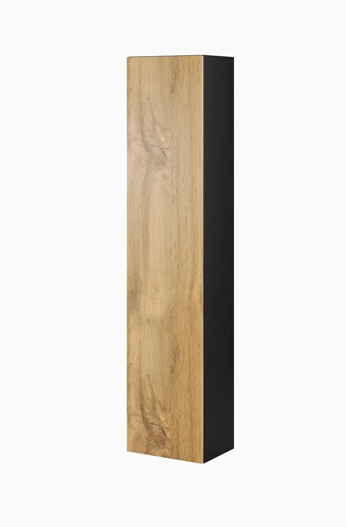 Cama living room cabinet set VIGO 3 black/wotan oak