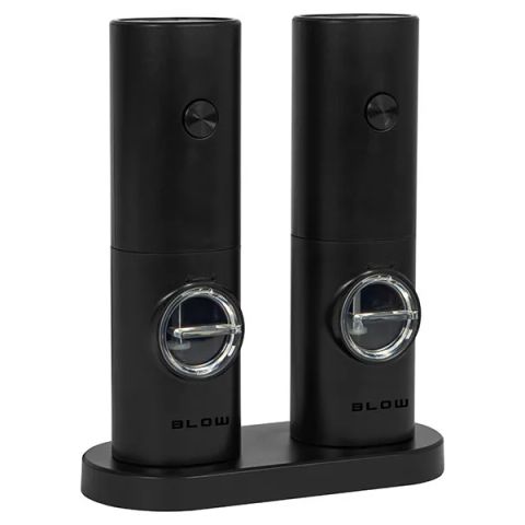 Electric salt and pepper grinder with window BLOW SP-01