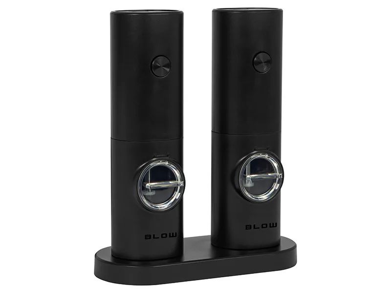 Electric salt and pepper grinder with window BLOW SP-01