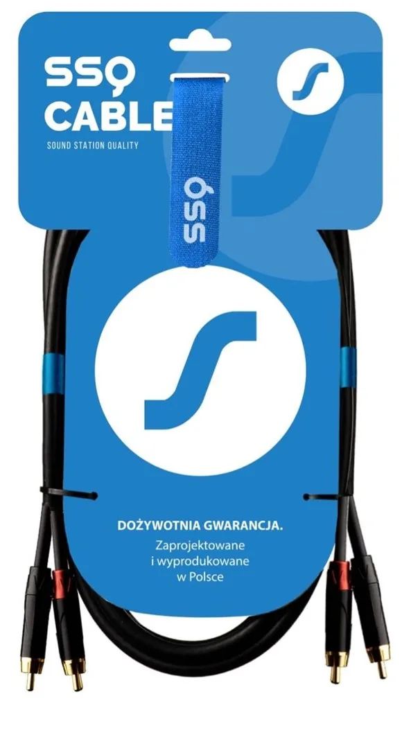 SSQ RCARCA2 SS-1432 Cable 2x RCA - 2x RCA 2 m Black