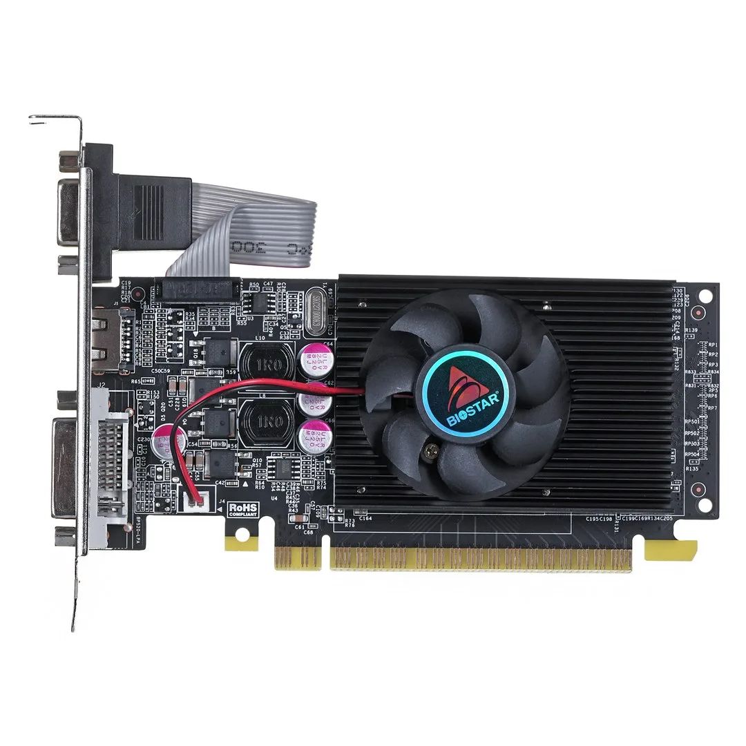 Graphics Card|BIOSTAR|NVIDIA|GeForce GT 610|700 MHz|2 GB|GDDR3|64 bit|PCI Express x16 2.0|Active|VN6103THX6