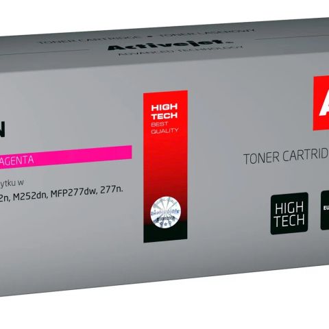 Activejet ATH-201MN toner for HP printer HP 201A CF403A CRG045 replacement; Supreme; 1400 pages; magenta