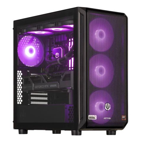 Actina 5901443411963 PC AMD Ryzen™ 9 9900X 32 GB DDR5-SDRAM 2 TB SSD NVIDIA GeForce RTX 5080 Windows 11 Home Midi Tower Black